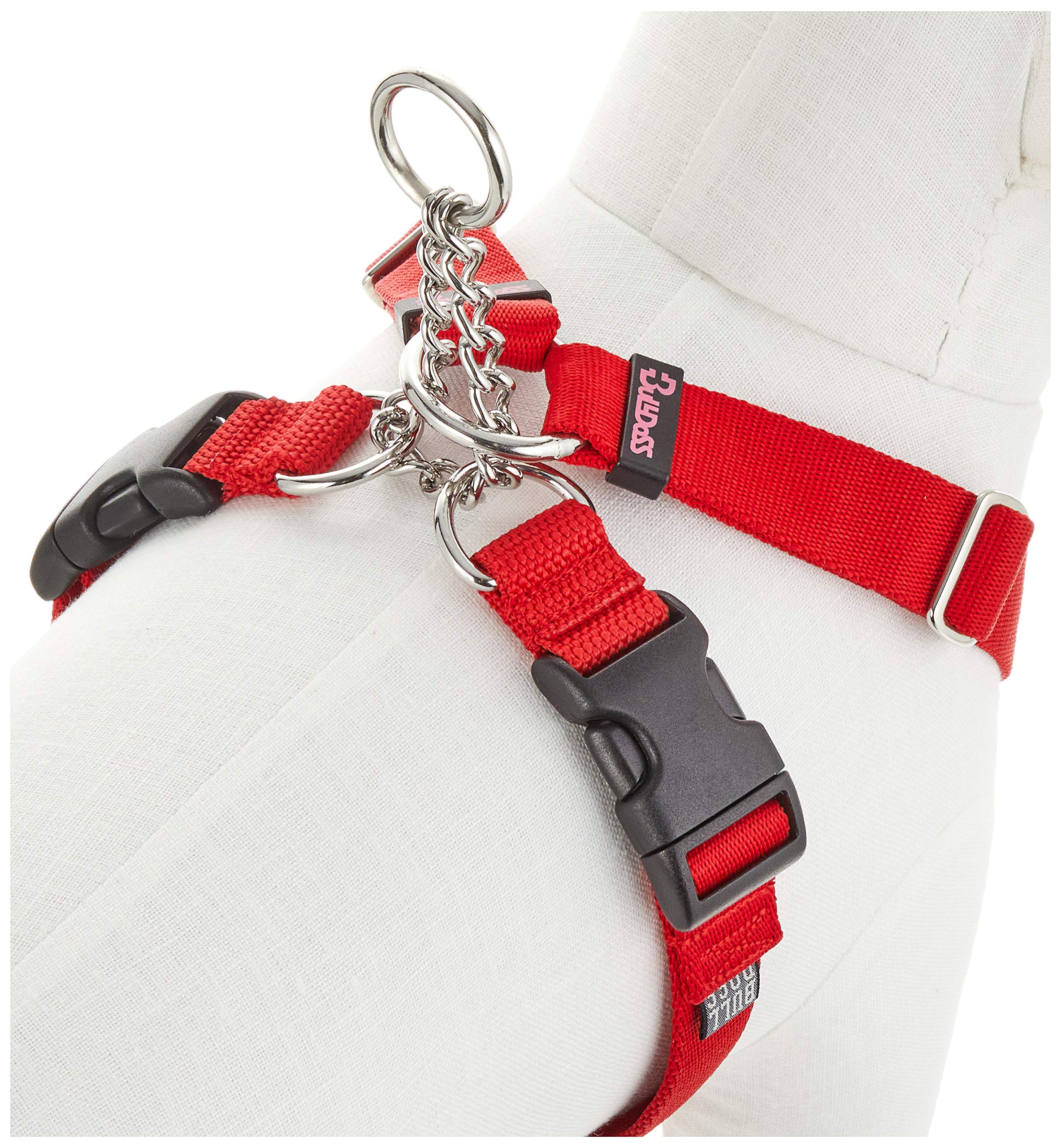 Amazon.co.jp: ブルドス (Bulldoss) チョークハーネス レッド Mサイズ
